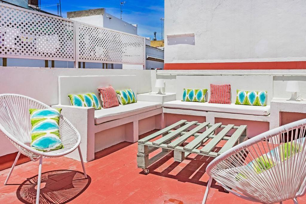 Villa Fam Sevillian Townhouse Siviglia Esterno foto